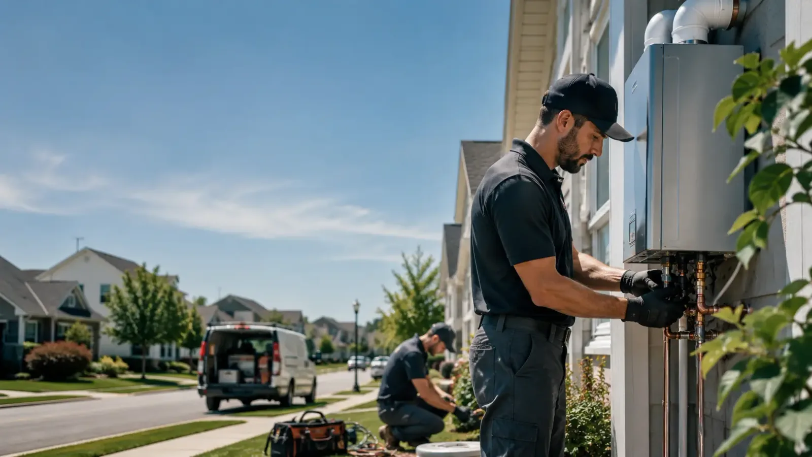 Tankless Water Heater Installation in Nobleton, FL